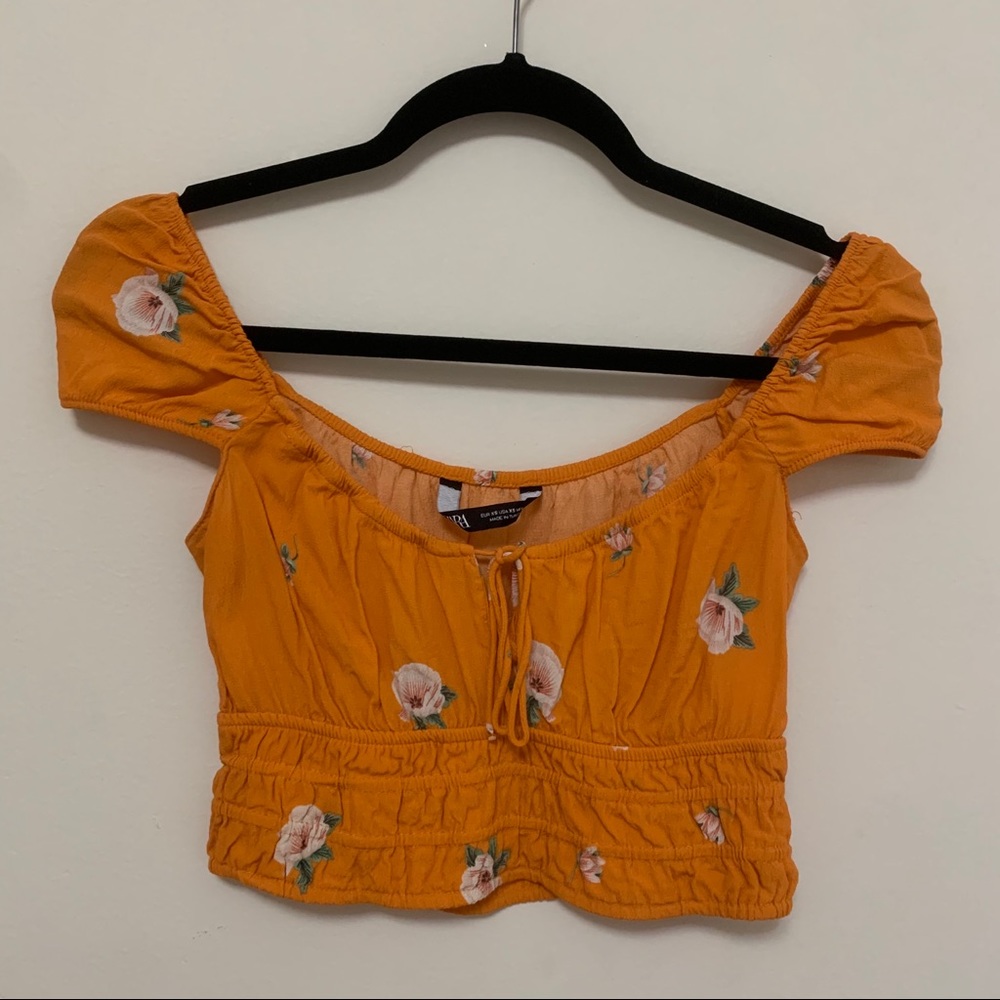 Floral Crop Top